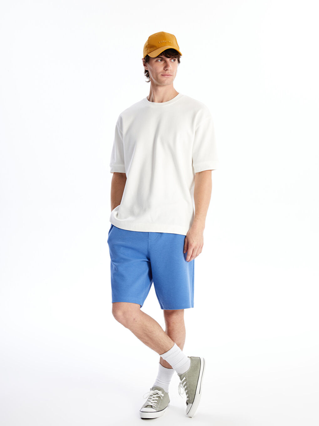 Standard Fit Men's Bermuda Shorts -S4GE60Z8-V45