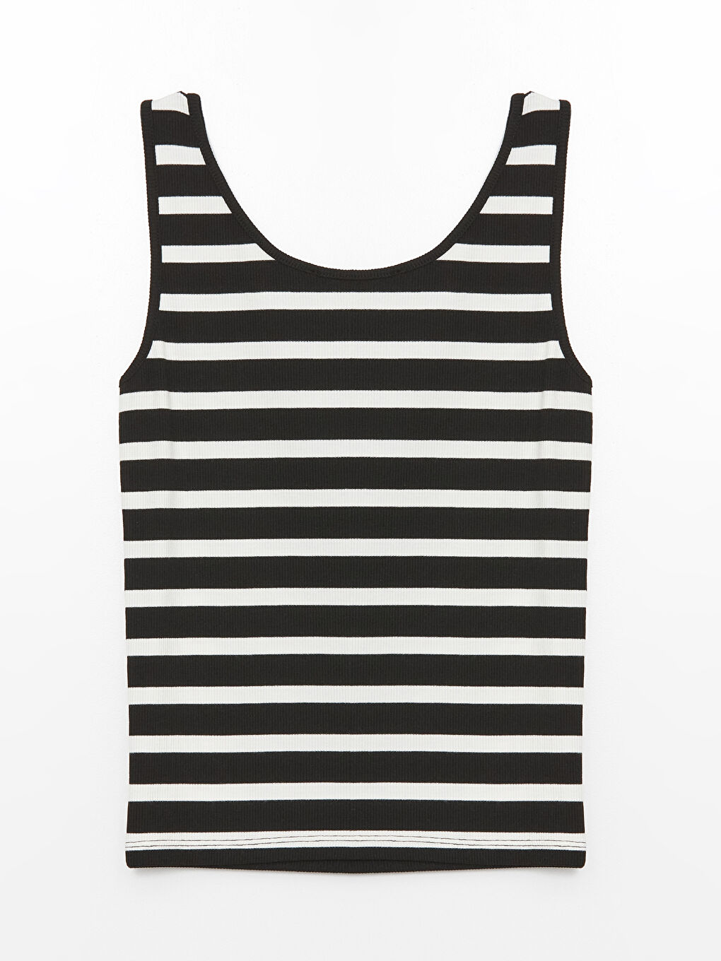 U Neck Striped Female Athlete -S4GE95Z8-LEG