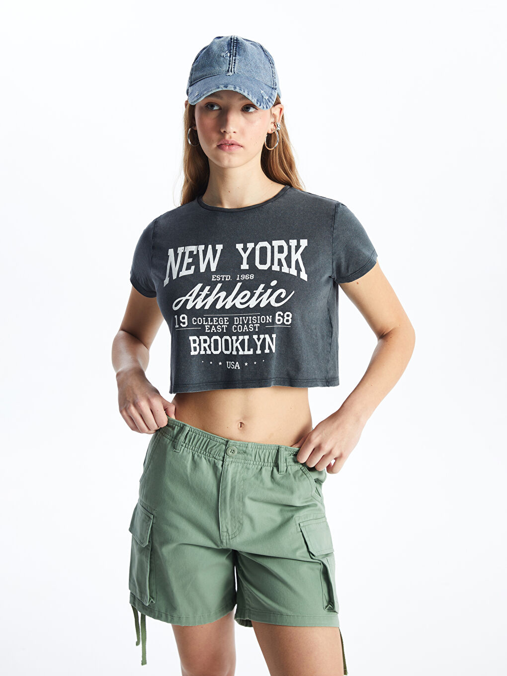 ANTRASIT Crop top Žena -S4GF32Z8-VDL