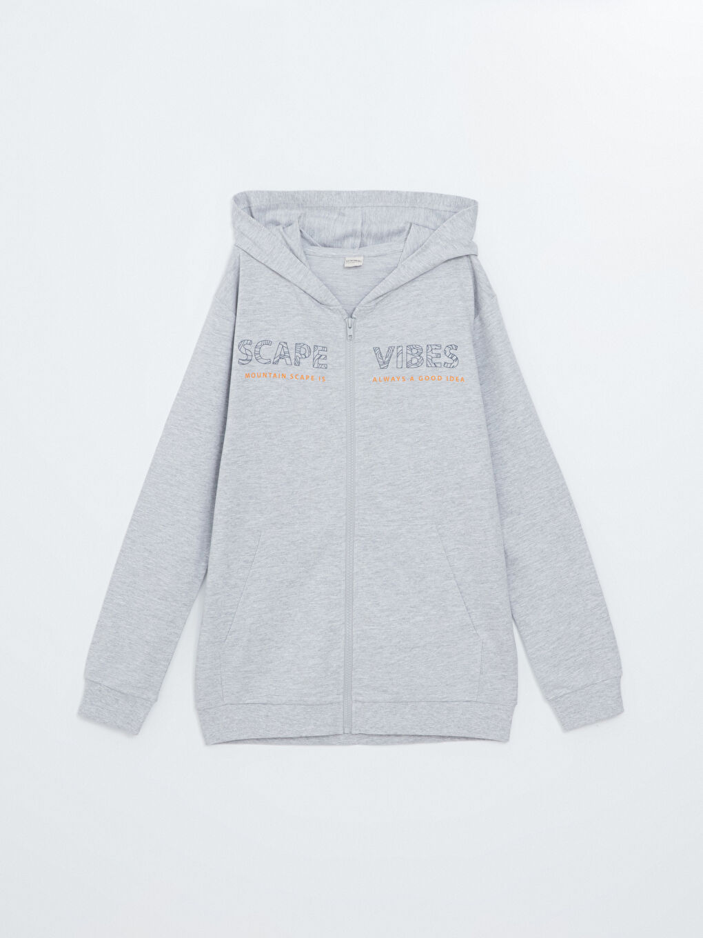 Hooded Boys' Zip-Up Sweatshirt -S4GG81Z4-LAL