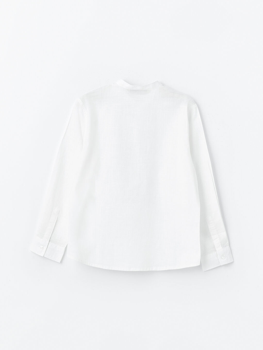 Grandad Collar Long Sleeve Boys' Shirt -S4GH19Z4-FDU