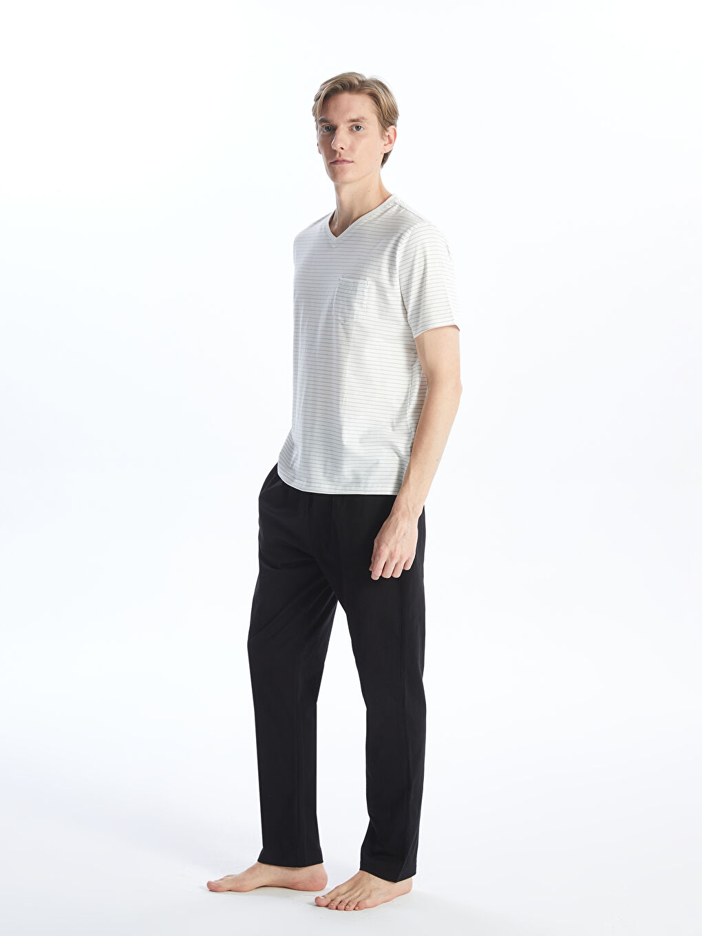 Regular Fit Men's Pyjama Set-2