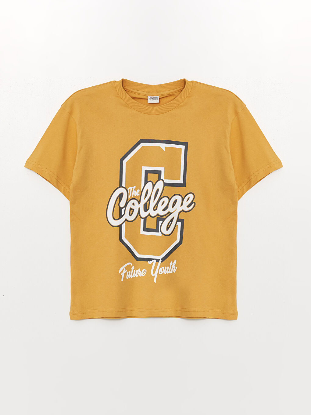 Crew Neck Oversize Boy's T-Shirt -S4GI69Z4-Y8G