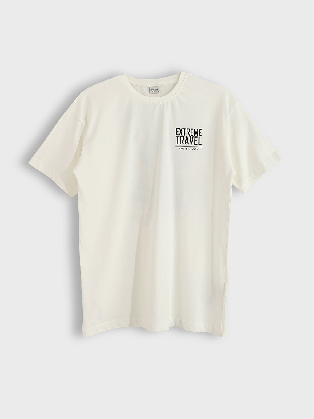 LCW Kids Oversize Crew Neck Boys' T-Shirt -S4GJ01Z4-R9J