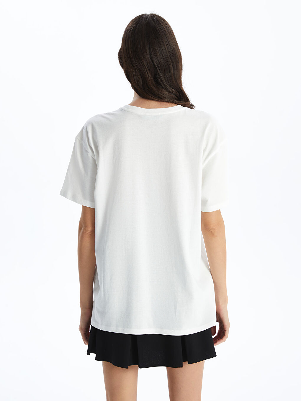 Crew Neck Printed Short Sleeve Women's T-shirt -S4GJ95Z8-R9J
