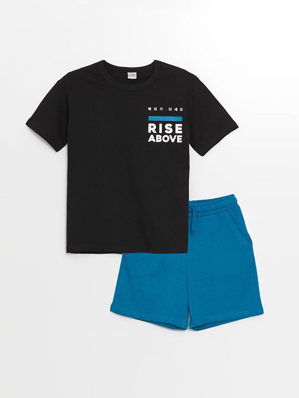 Comfortable Fit Boys' T-Shirt and Shorts -S4GK03Z4-CVL