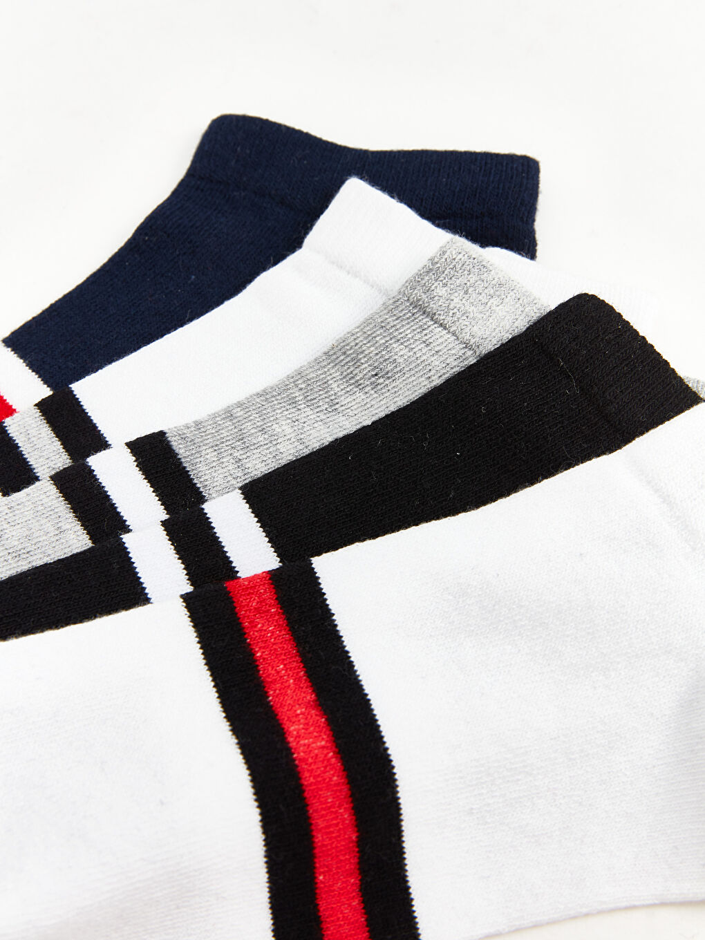 Chaussettes d'entraînement Rayées pour Garçons Lot de 5 pièces-2