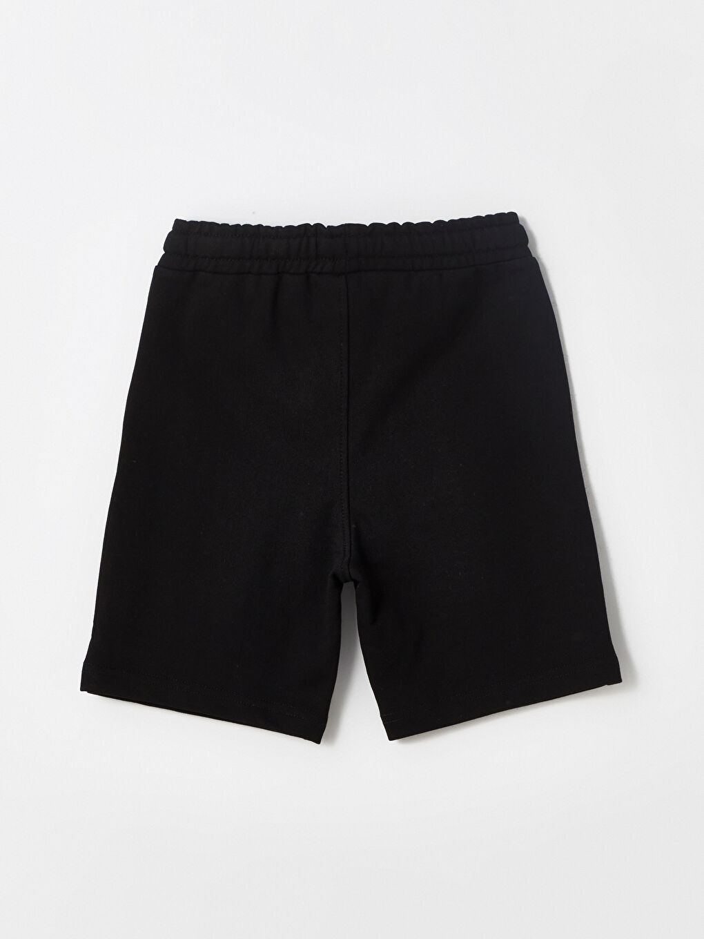 Ekru Bisiklet Yaka Baskılı Kısa Kollu Erkek Çocuk Tişört ve Şort-6