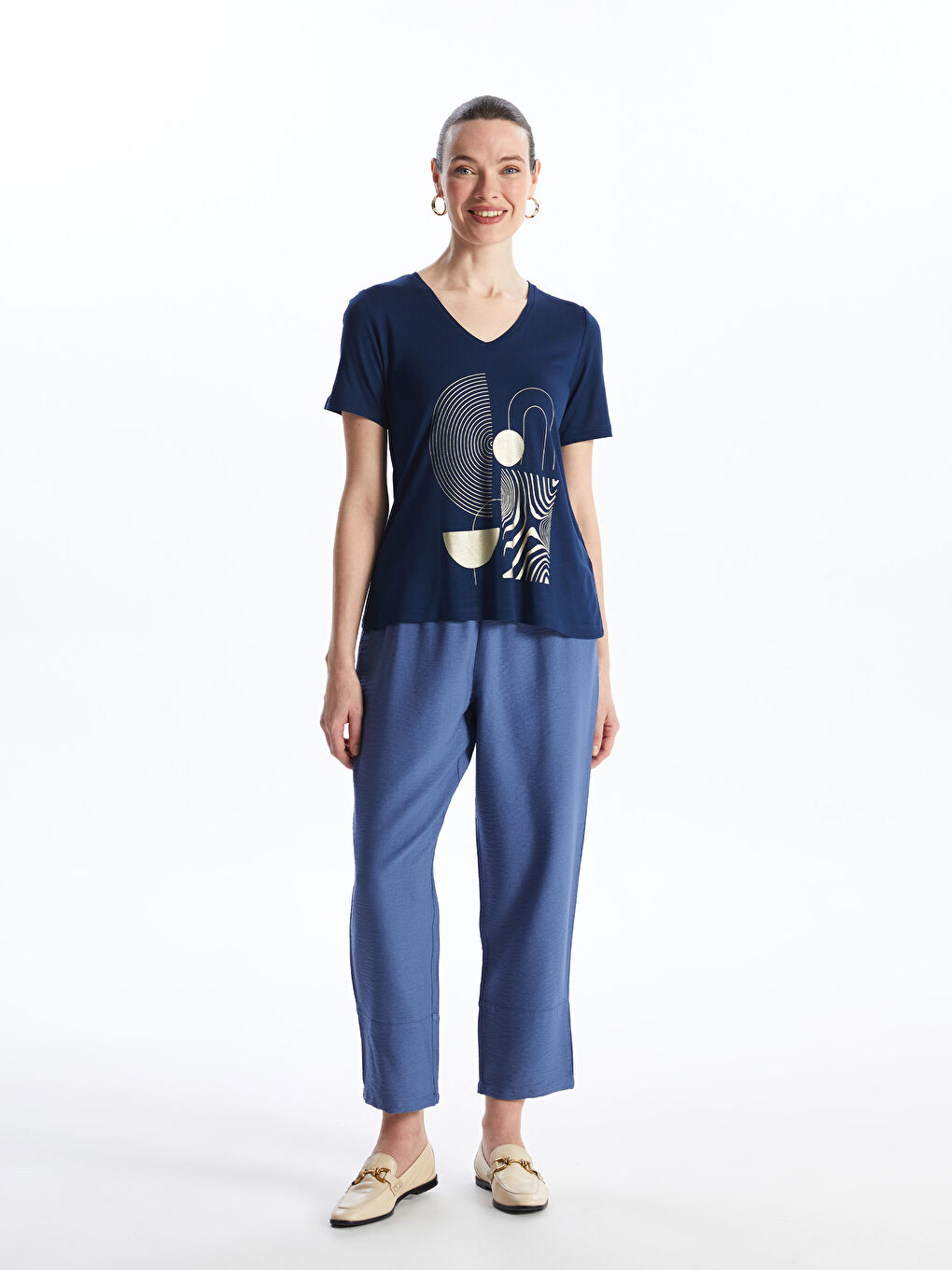 PLAVA Pantalone Žene -S4GK90Z8-H6T