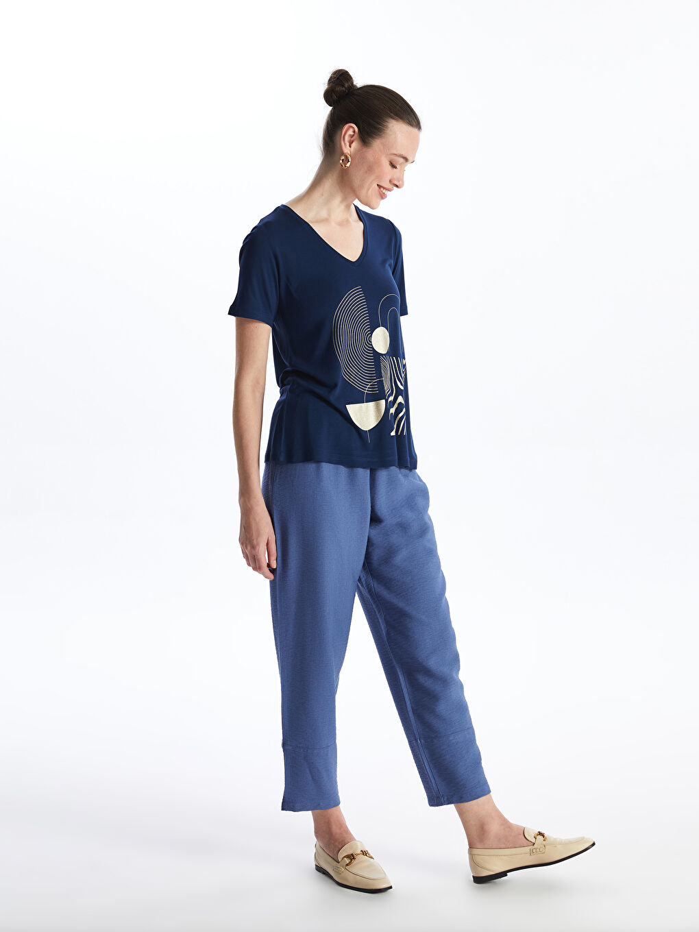 PLAVA Pantalone Žene -S4GK90Z8-H6T
