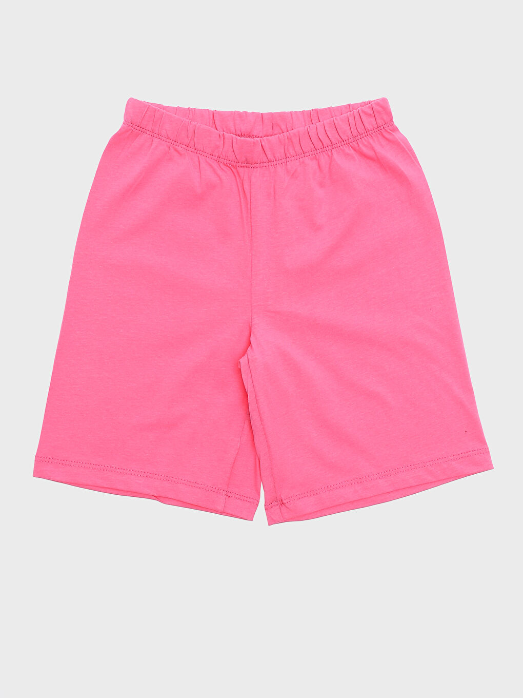 Ensemble Pyjama Court à Col Rond Imprimé Manches Courtes pour Filles avec Shorts-3