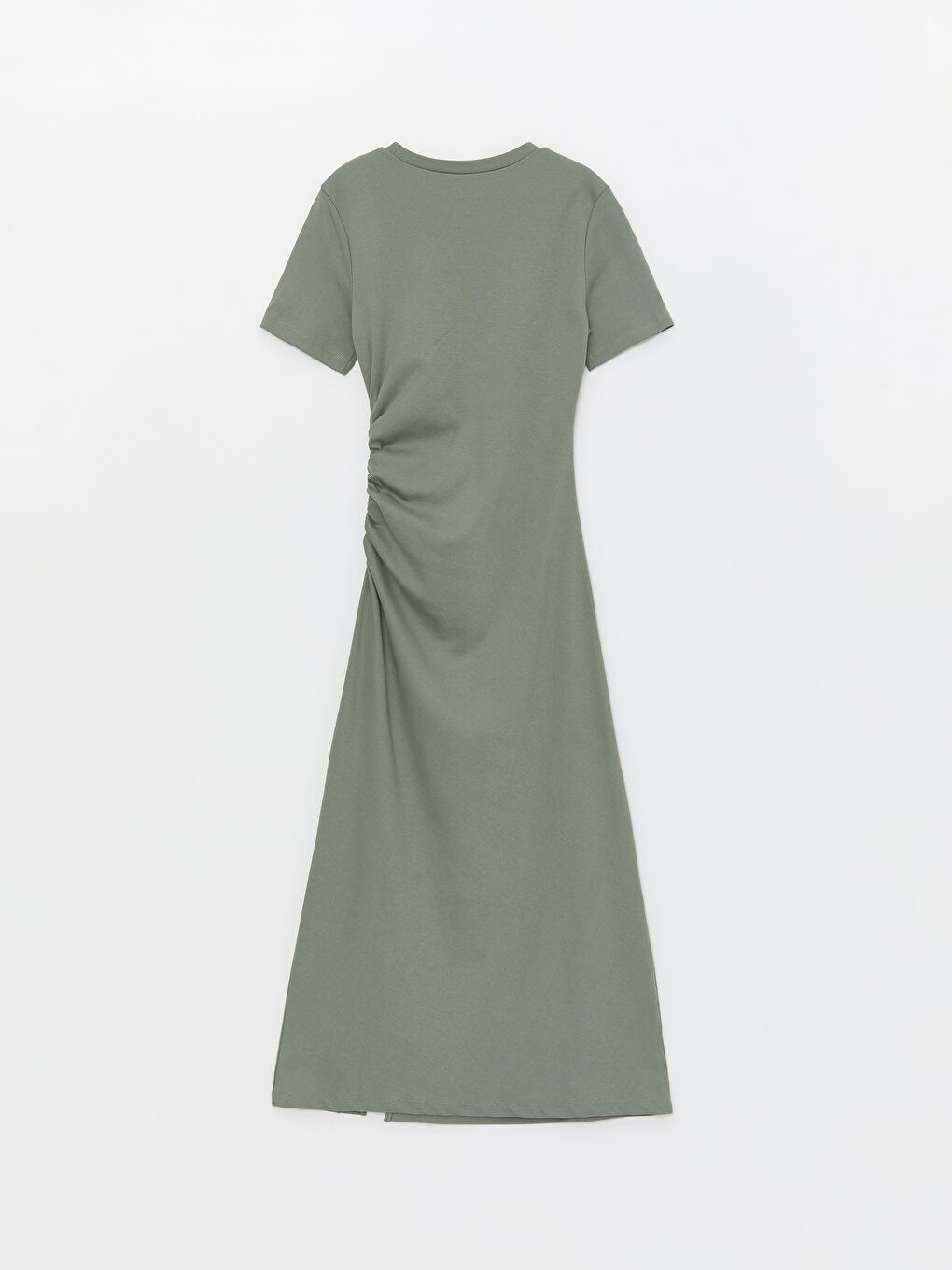 Crew Neck Regular Short Sleeve Women's Dress -S4GL16Z8-GZA