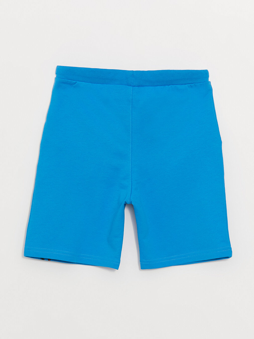 Mavi Beli Lastikli Marvel Baskılı Erkek Çocuk Şort-2