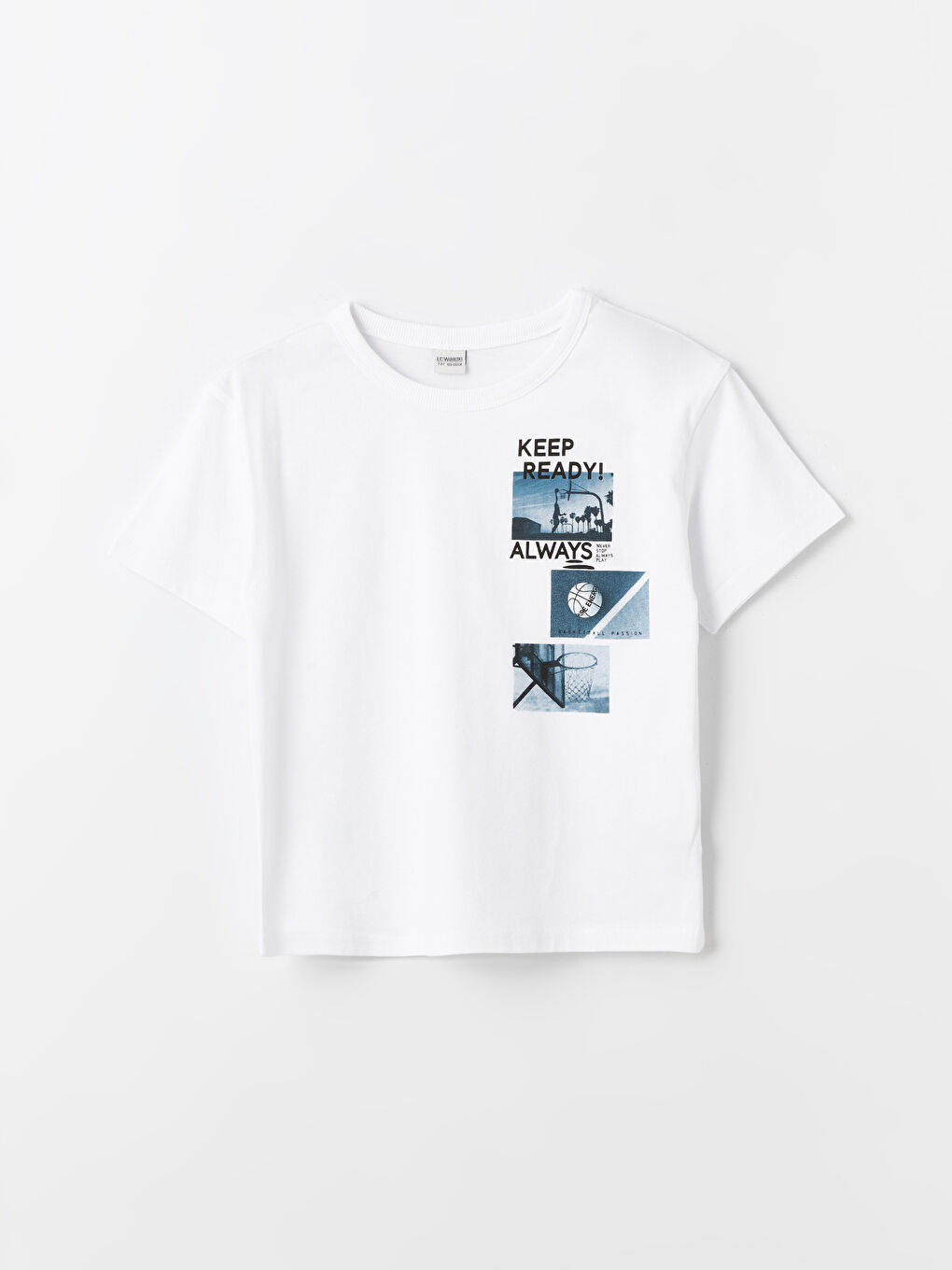 Crew Neck Oversize Boy's T-Shirt -S4GM34Z4-Q6K