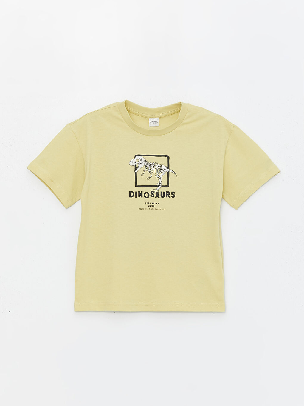 LCW Kids Relaxed Fit Crew Neck Boys' T-Shirt -S4GM38Z4-G5F