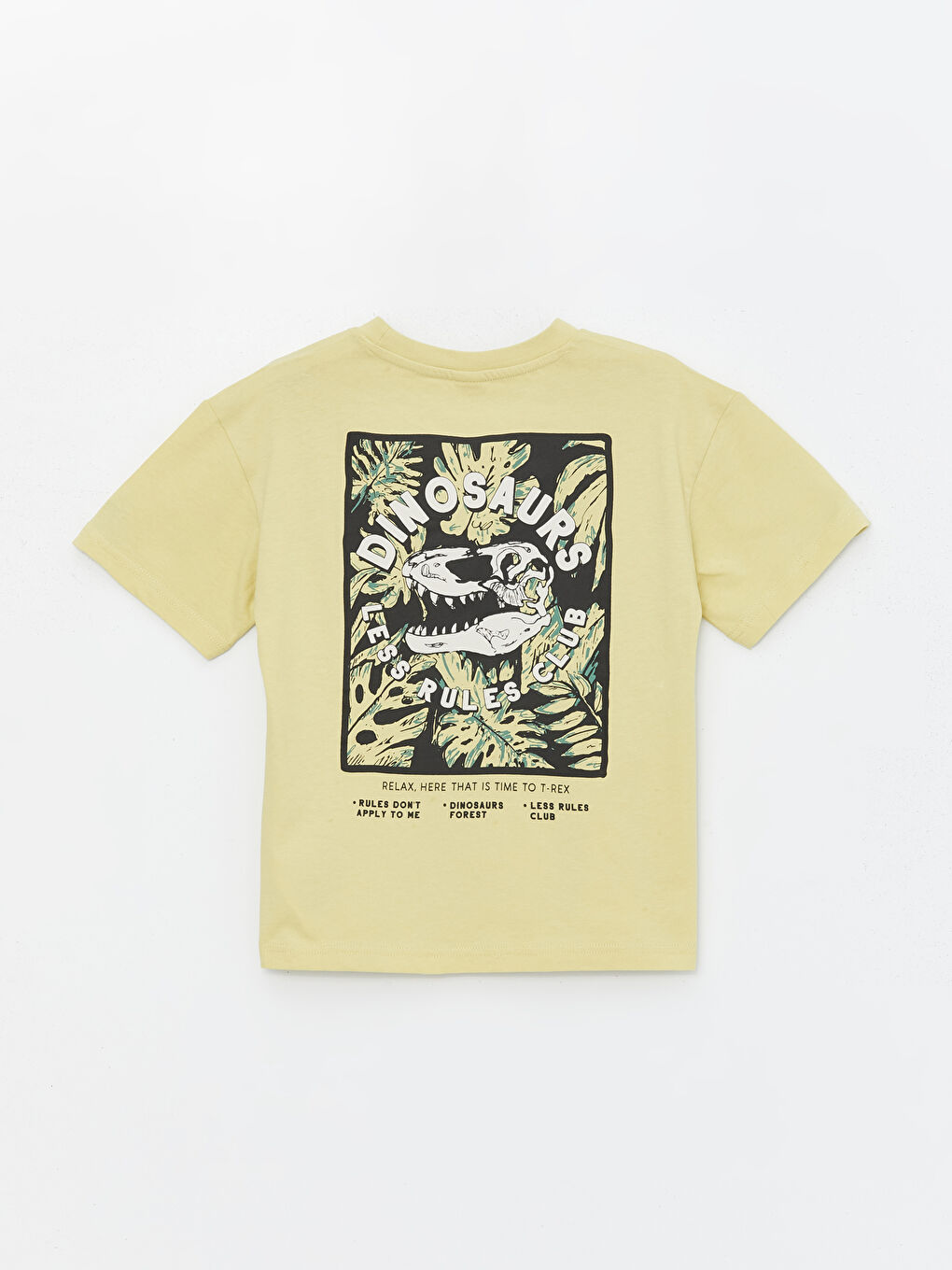 LCW Kids Relaxed Fit Crew Neck Boys' T-Shirt -S4GM38Z4-G5F