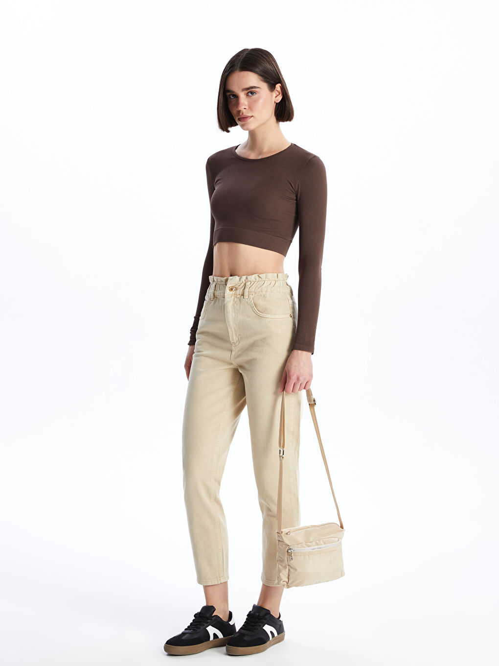 Adjustable Strap Women's Crossbody Bag -S4GM91Z8-YBT