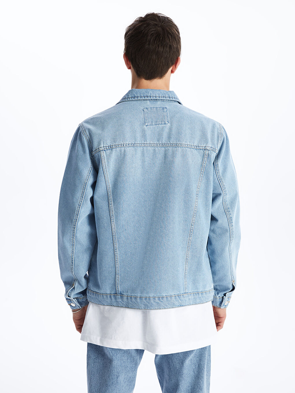 LCW Jeans جاكيت جينز رجالي بقصة عادية -S4GN83Z8-311