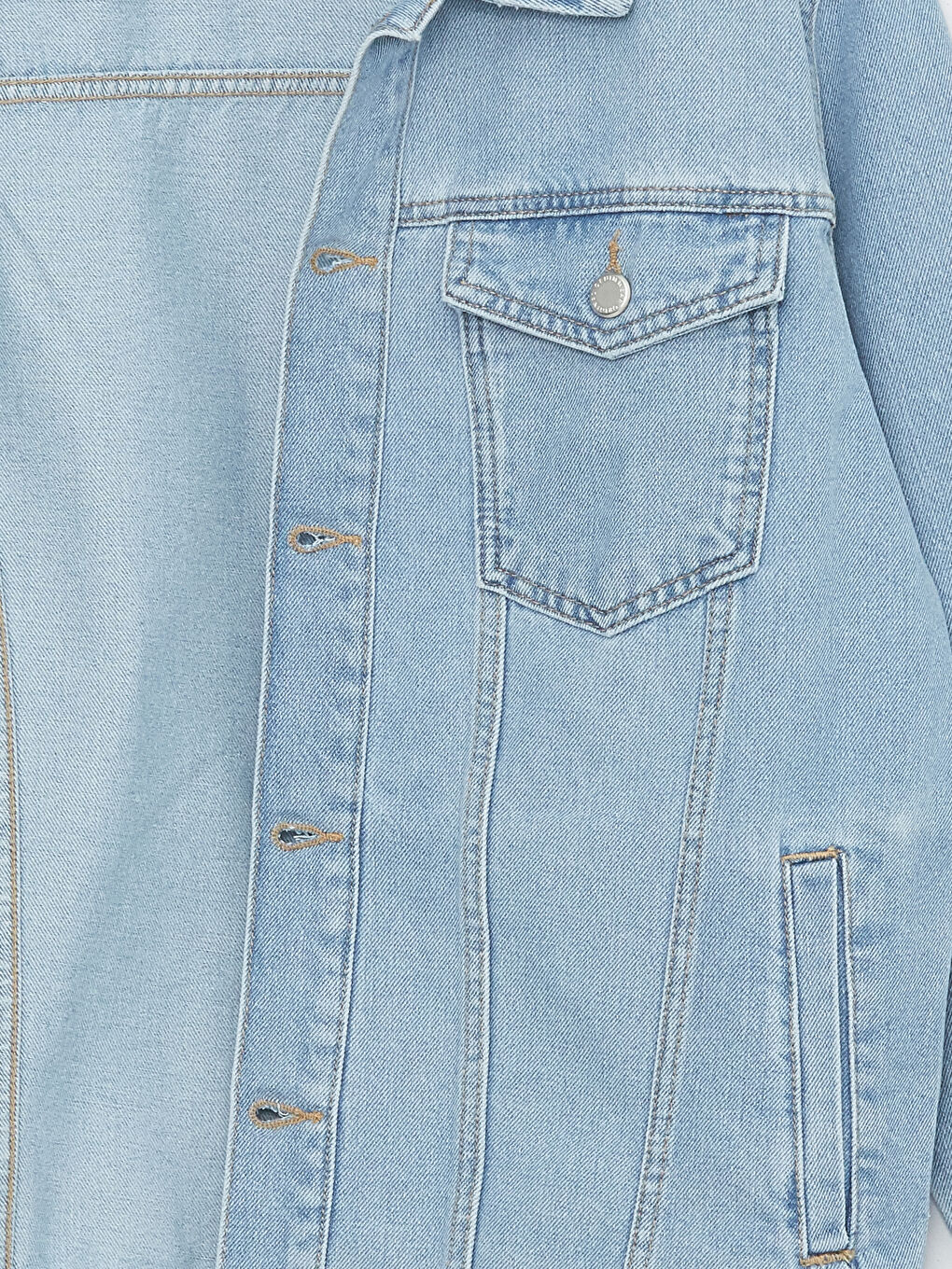 LCW Jeans جاكيت جينز رجالي بقصة عادية -S4GN83Z8-311