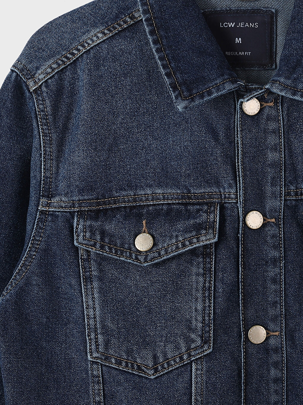 Standard Fit Men's Denim Jacket-2