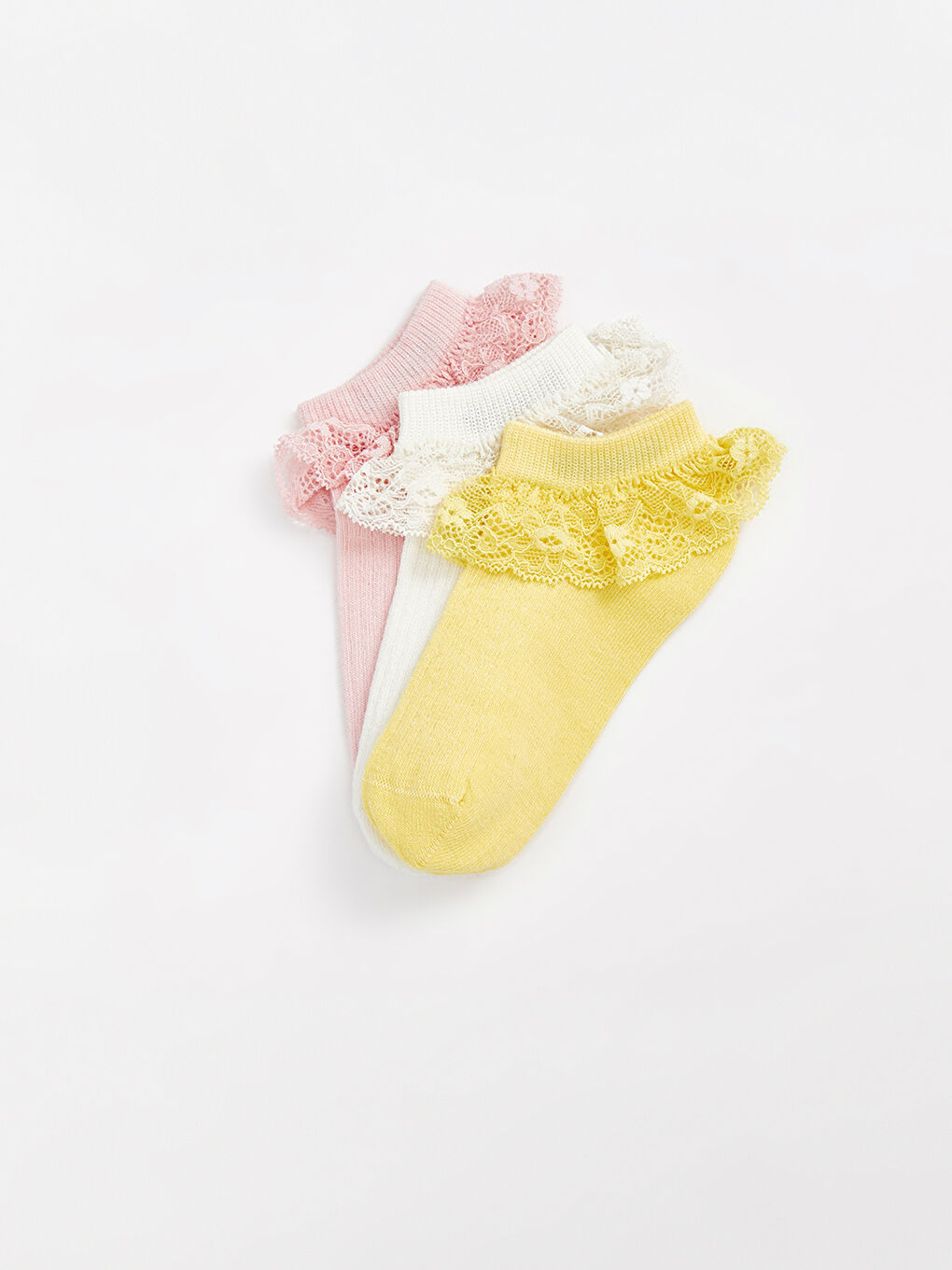 Baby Girl YELLOW Trainer Socks -S4GO58Z1-JD9