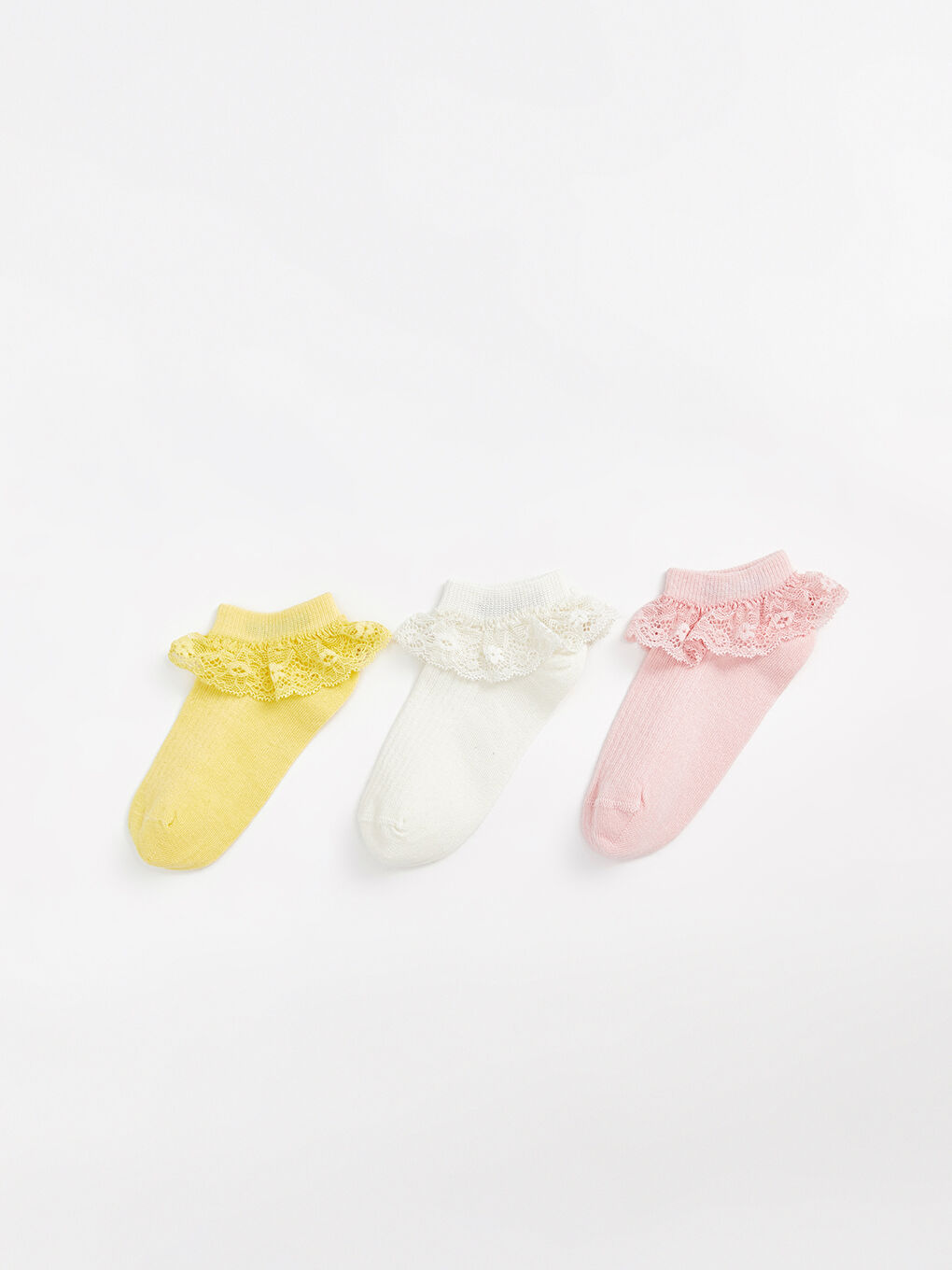 Baby Girl YELLOW Trainer Socks -S4GO58Z1-JD9