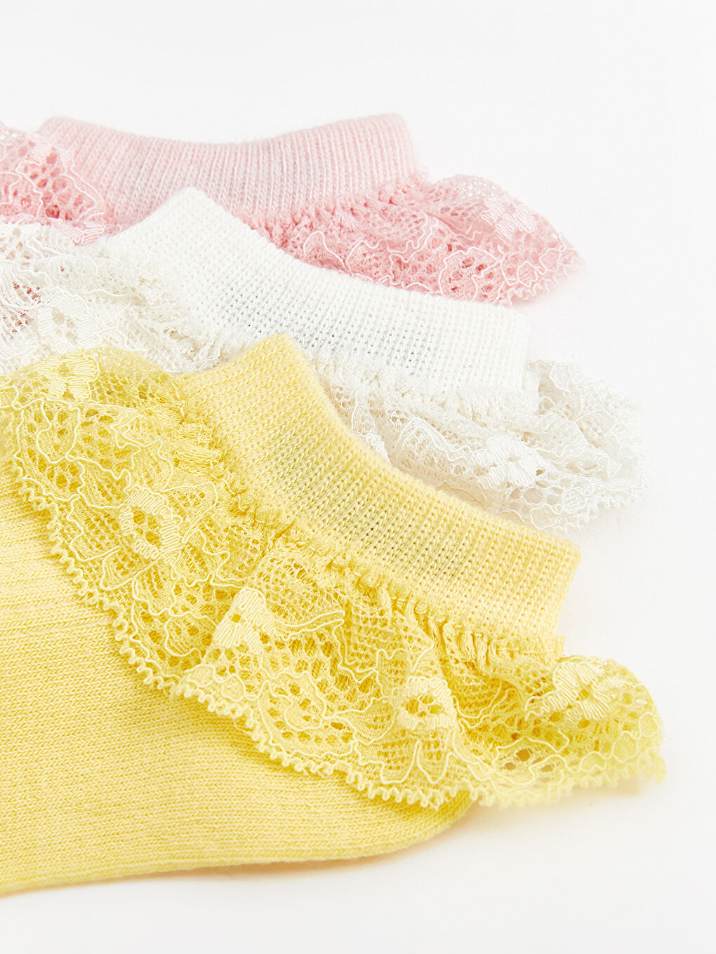 Baby Girl YELLOW Trainer Socks -S4GO58Z1-JD9