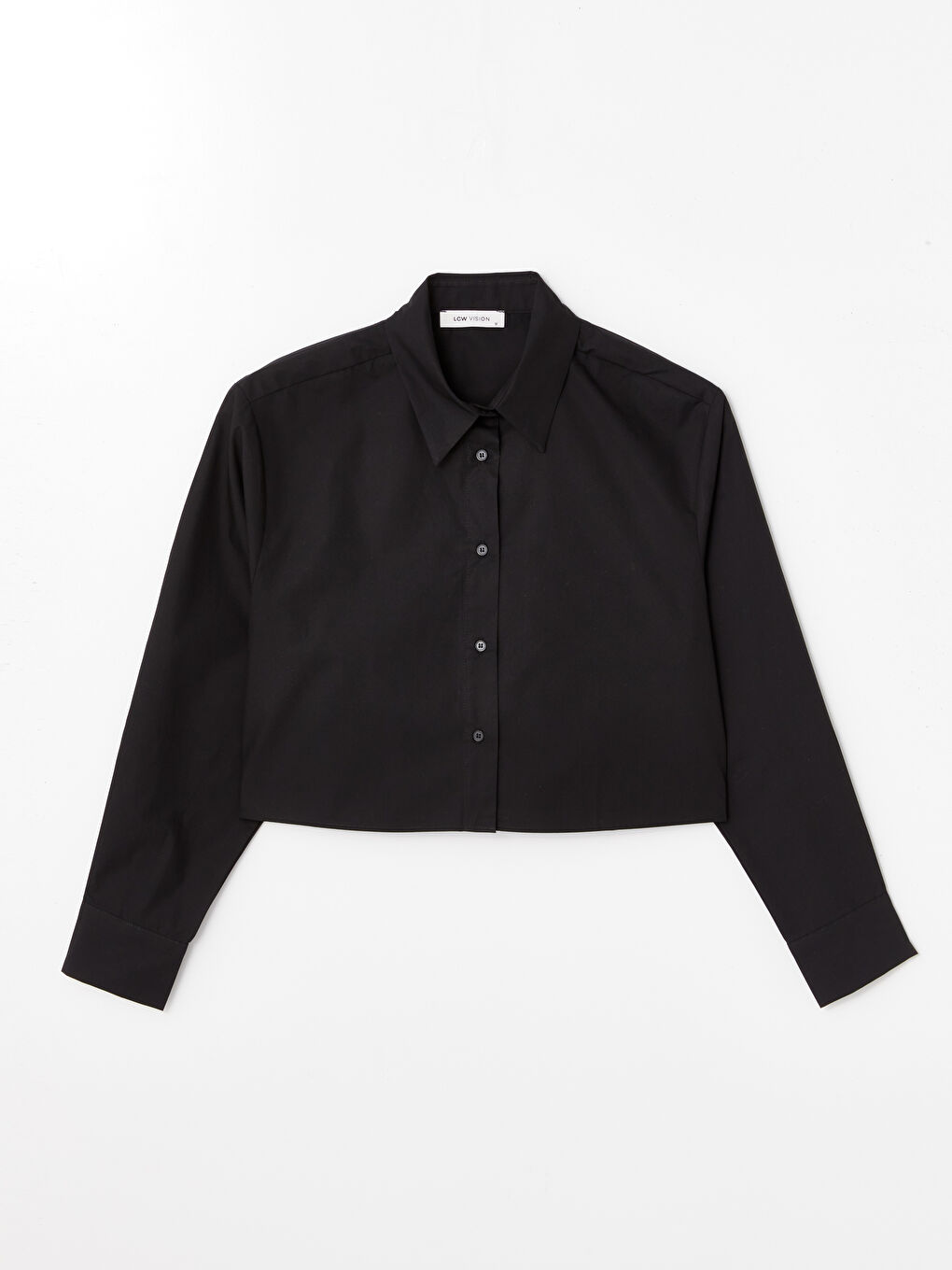 Plain Long Sleeve Oversize Women's Shirt -S4GP02Z8-CVL