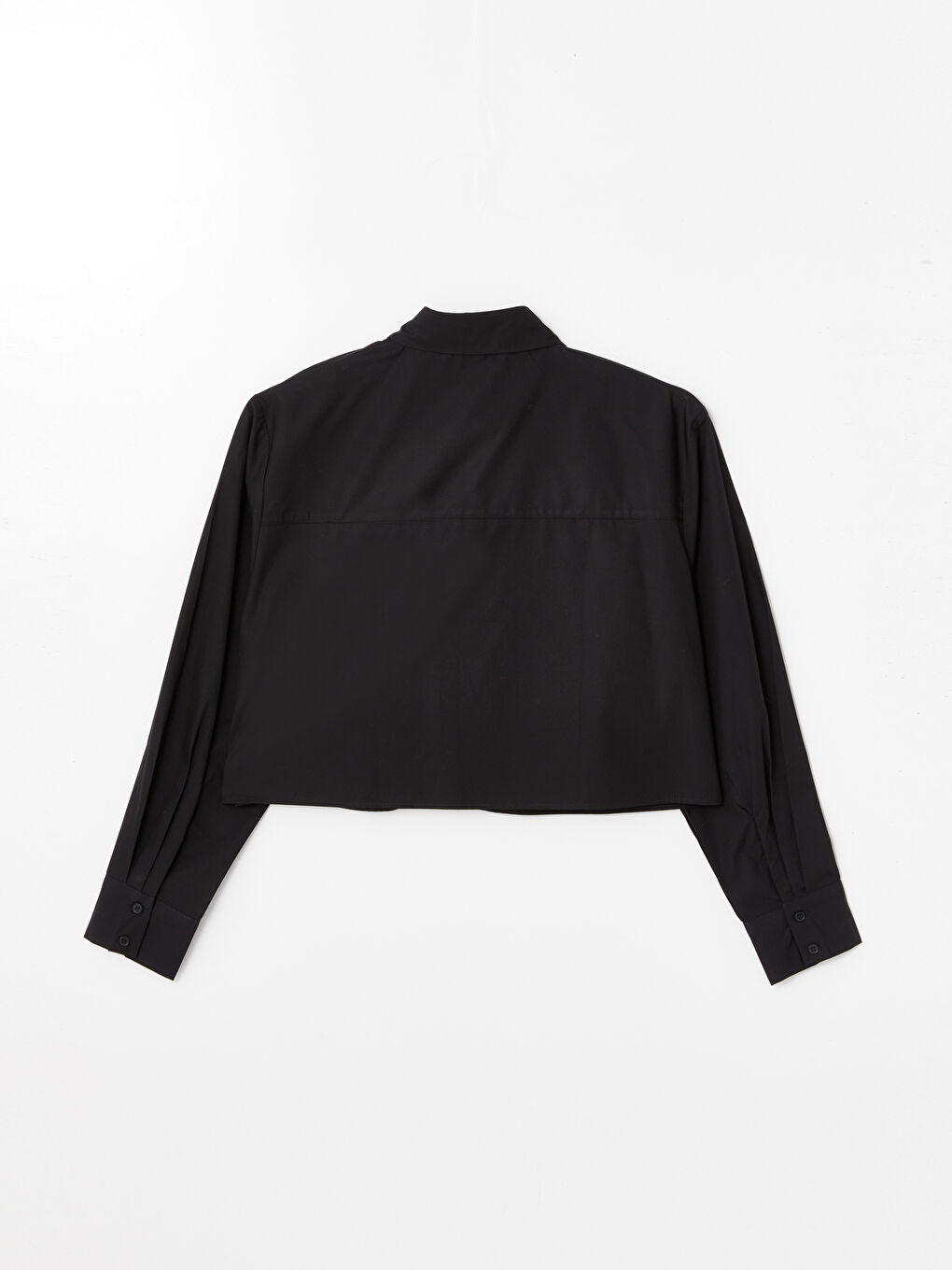 Plain Long Sleeve Oversize Women's Shirt -S4GP02Z8-CVL