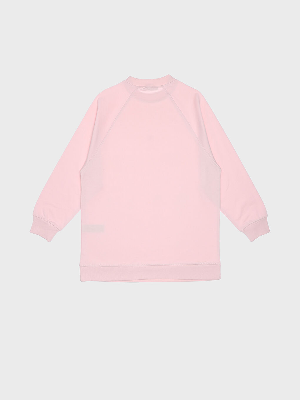 Crew Neck Printed Long Sleeve Women's Tunic-1