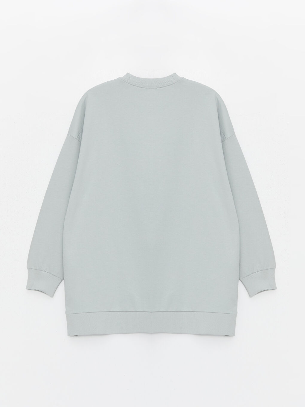 Crew Neck Printed Long Sleeve Women's Sweatshirt Tunic-6