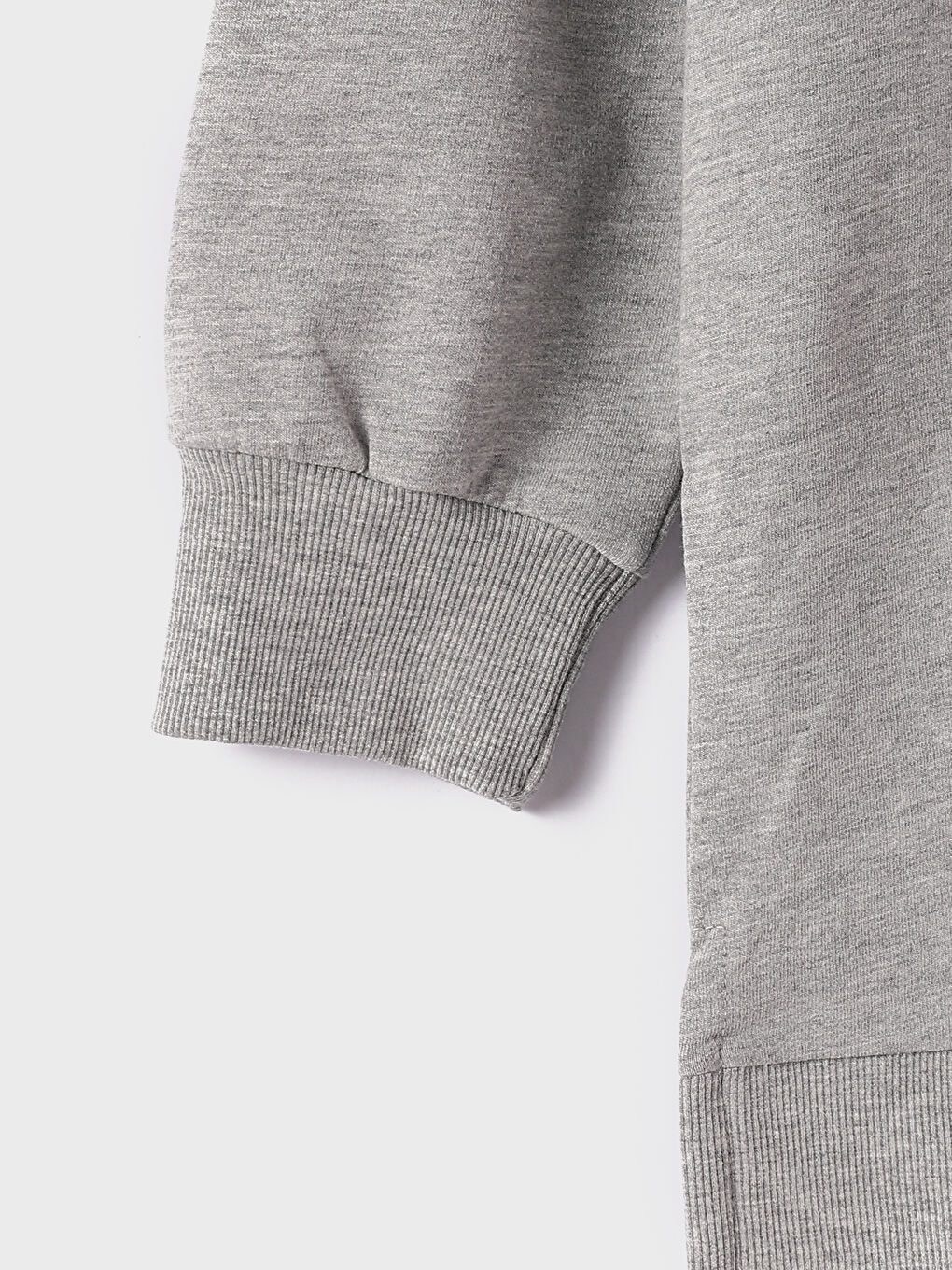 Crew Neck Printed Long Sleeve Women's Sweatshirt Tunic-1