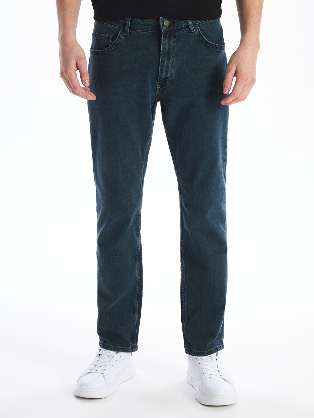 Yeşil 779 Regular Fit Erkek Jean Pantolon-2
