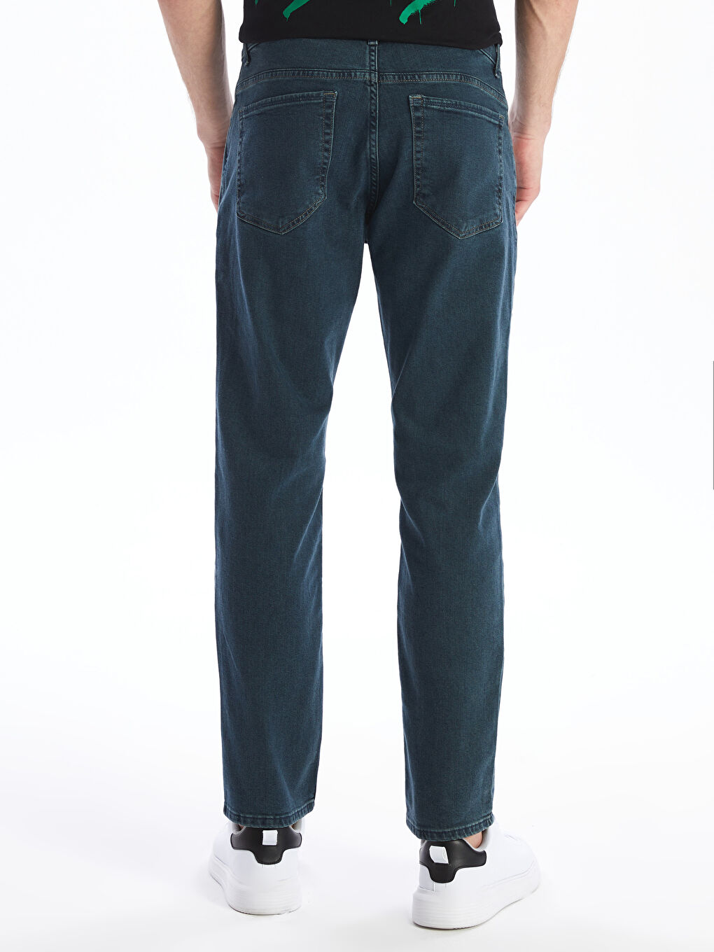 Yeşil 779 Regular Fit Erkek Jean Pantolon-4