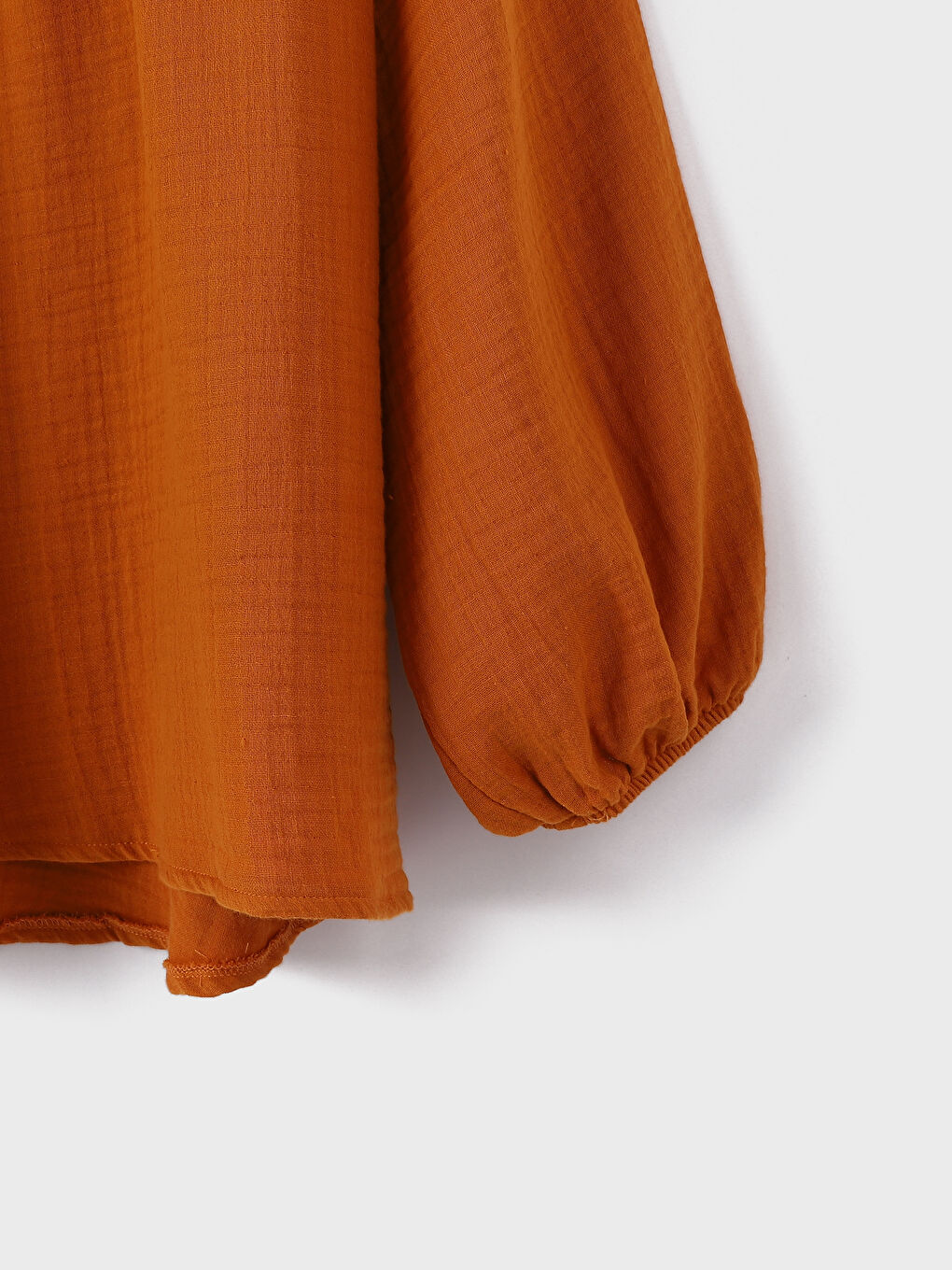 Grandad Collar Plain Poplin Women's Shirt Tunic-2