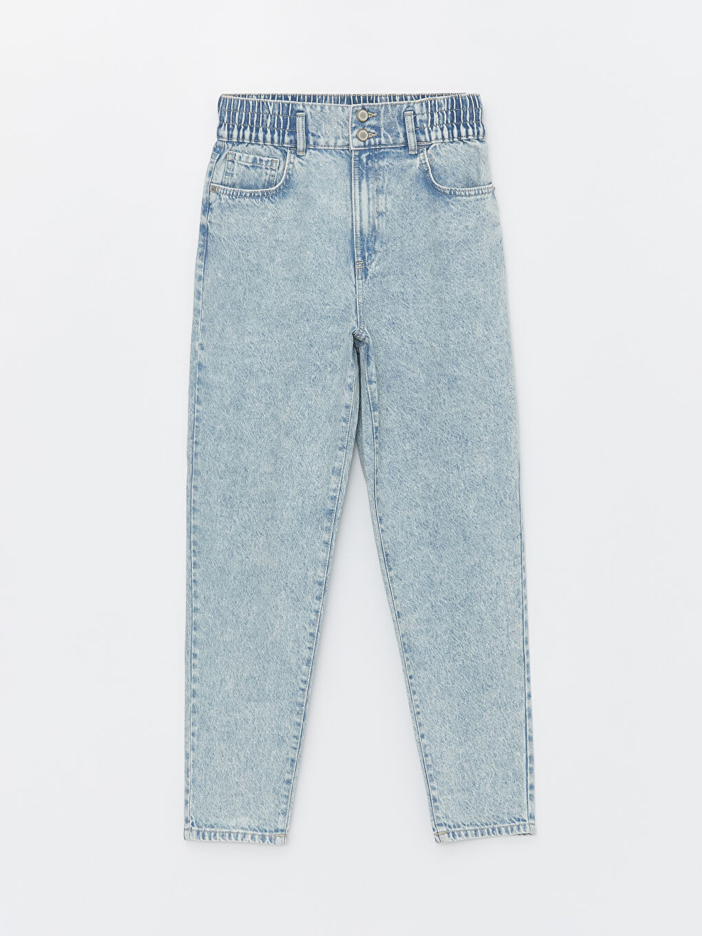 LCW Jeans Elasticated Waist Slouchy Fit Women's Jeans -S4GQ20Z8-311