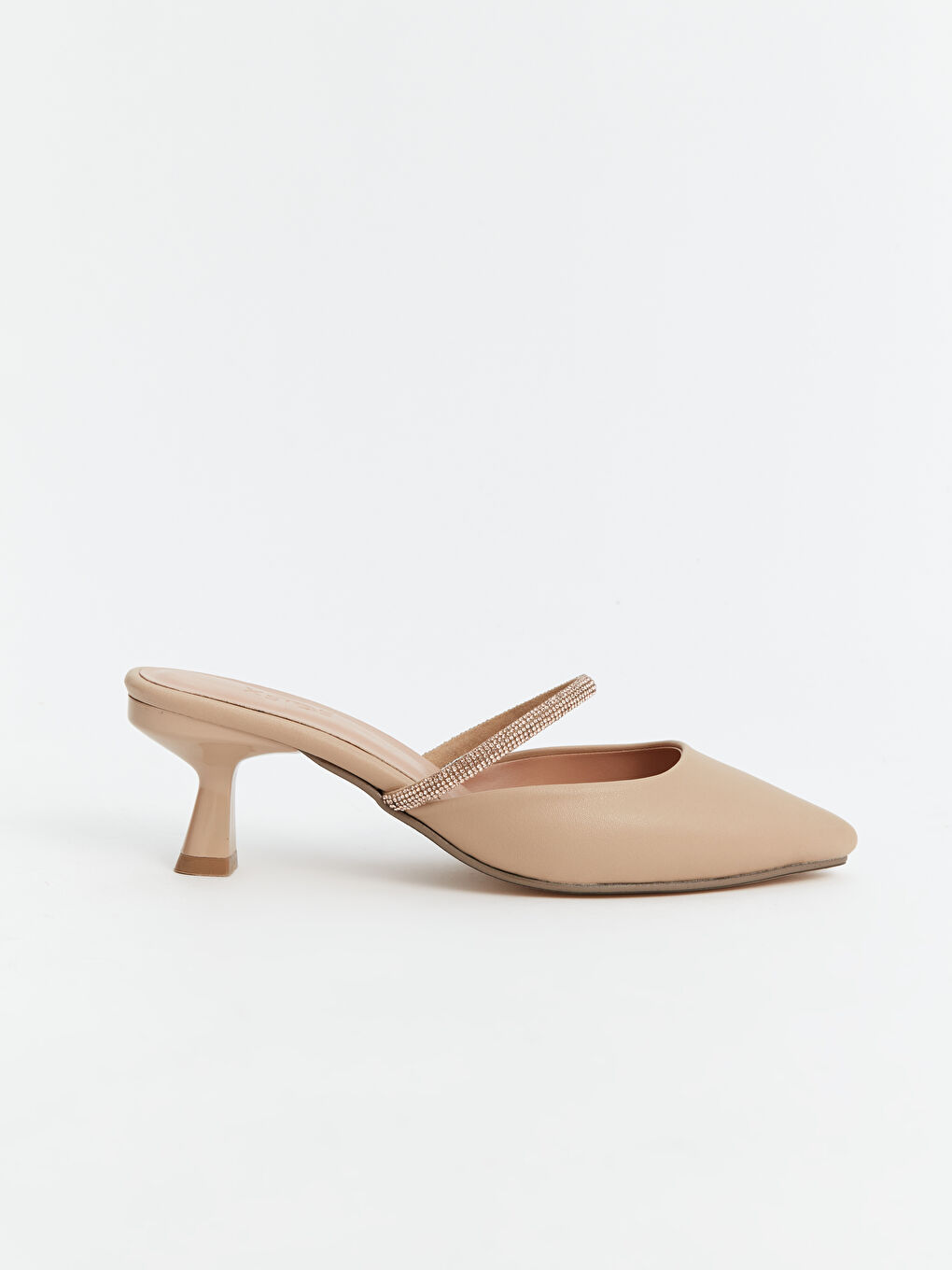 Pointed Toe Stone Detailed Women's Heeled Shoes -S4GQ97Z8-VVB