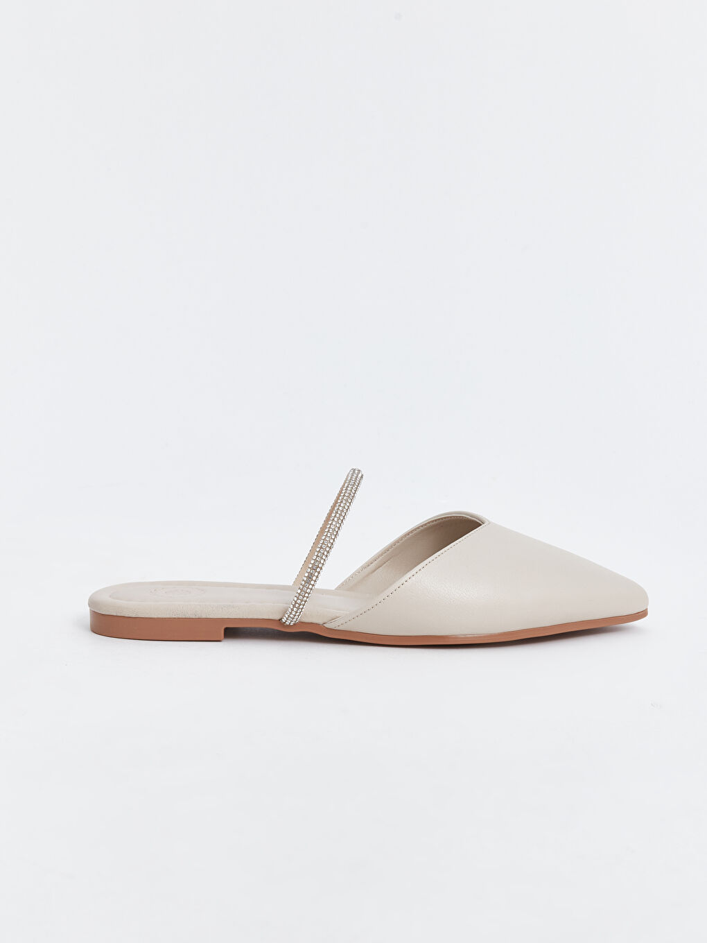 Cross-Banded Pointed Toe Women's Flat Shoe -S4GR13Z8-S3W