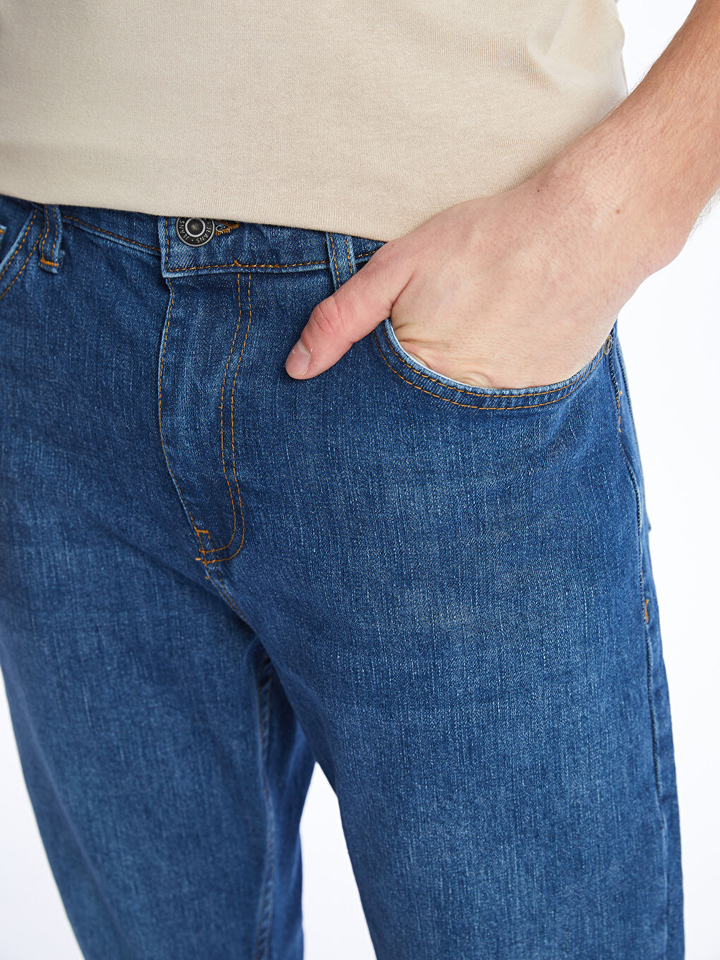 İndigo 710 Loose Fit Erkek Jean Pantolon-4