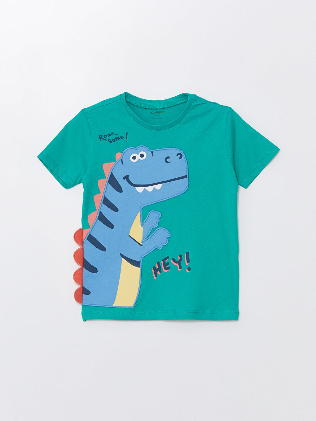 Crew Neck Short Sleeve Embroidered Baby Boy T-Shirt and Shorts 2-Piece Set -S4GS97Z1-GTZ