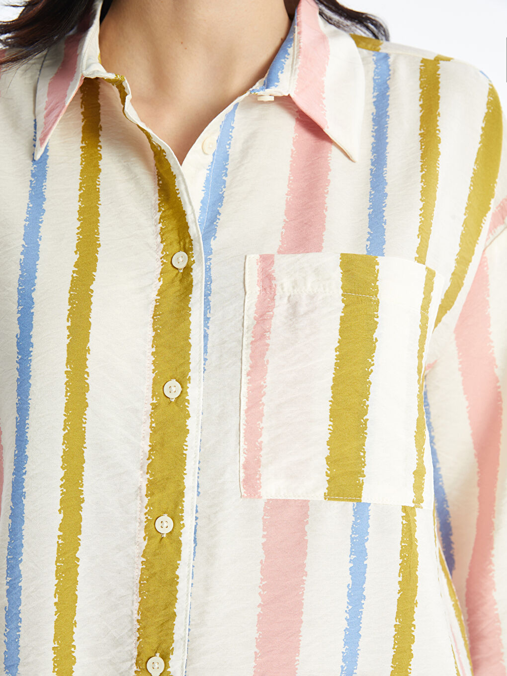 قميص تونيك منقوش للسيدات-3