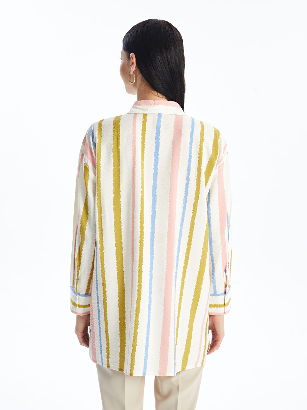 قميص تونيك منقوش للسيدات-4