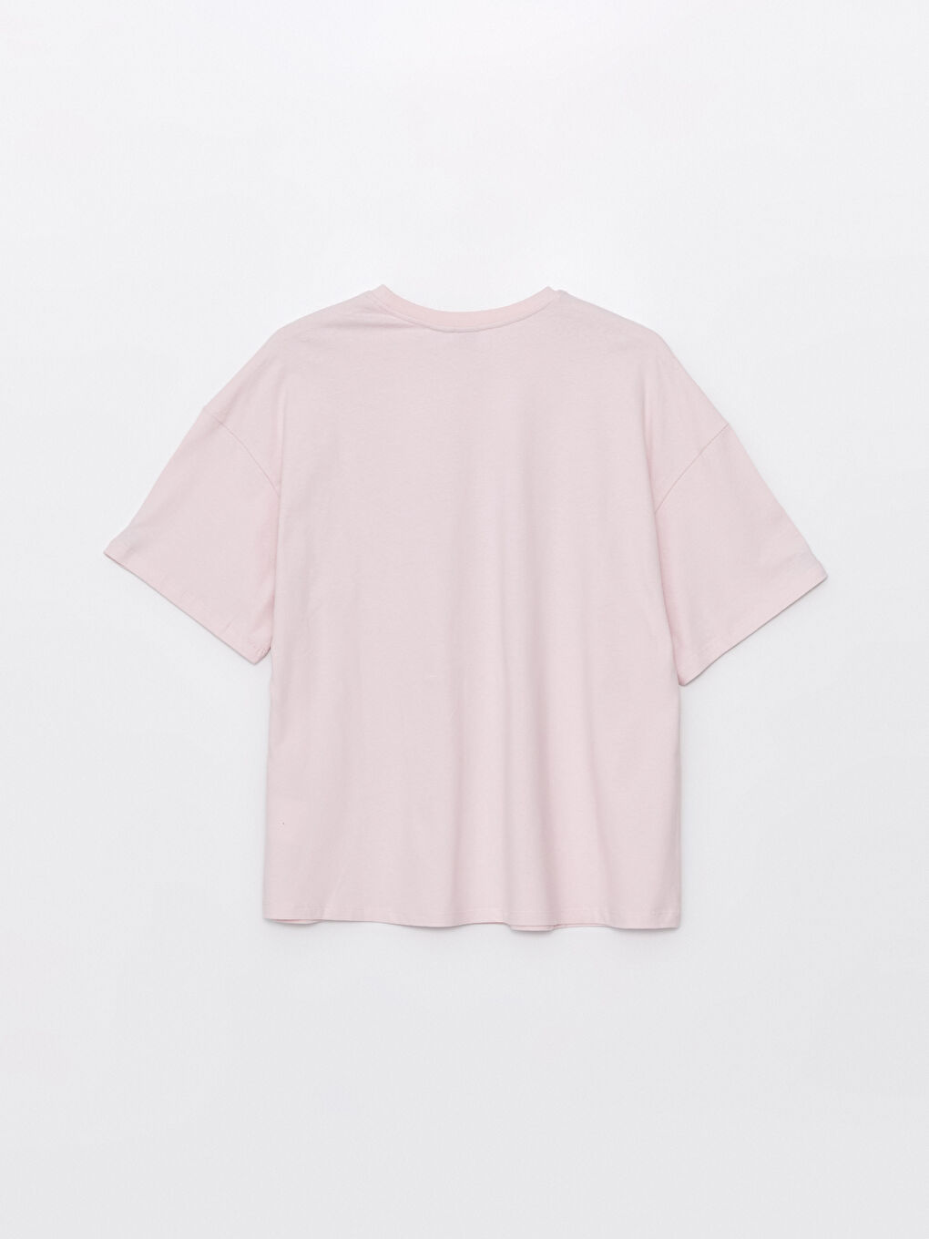 LCW HOME Crew Neck Barbie Printed Short Sleeve Women's T-Shirt -S4GT94Z8-JH4