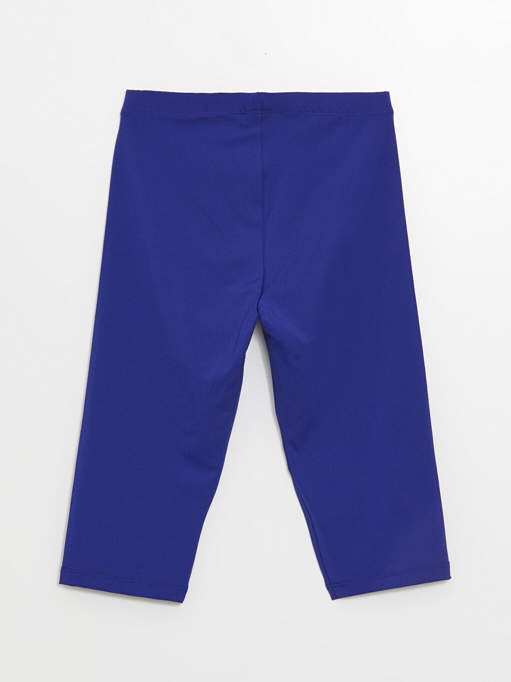 Mavi Beli Lastikli Kız Çocuk Yüzme Tayt-2