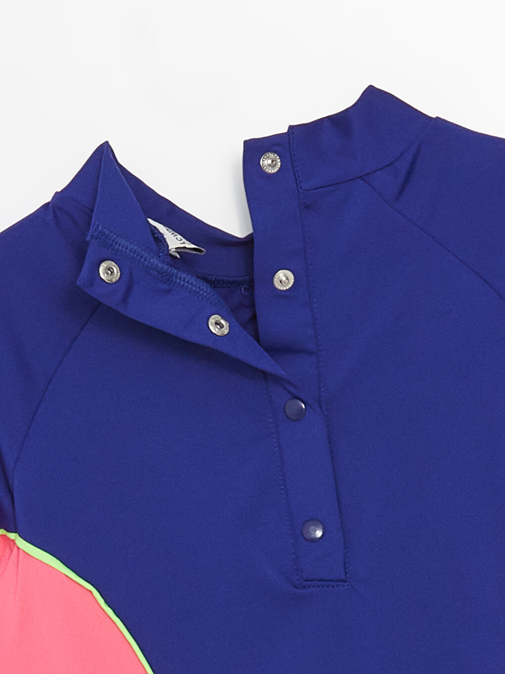 Mavi Hızlı Kuruyan Kız Çocuk Etekli Mayo ve Tayt-2