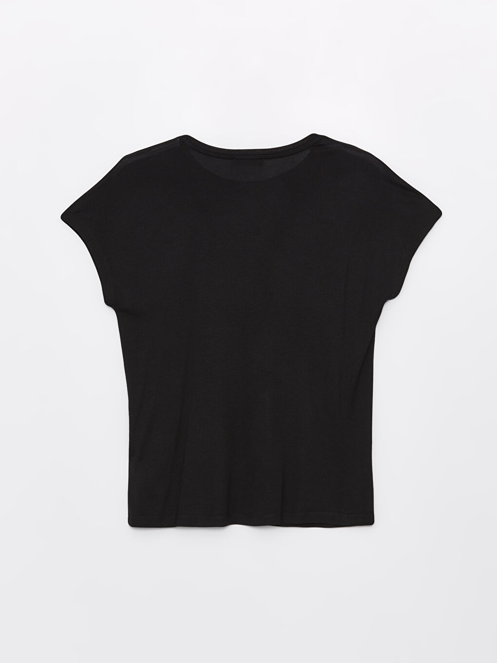 Crew Neck Printed Short Sleeve Women's T-Shirt-6