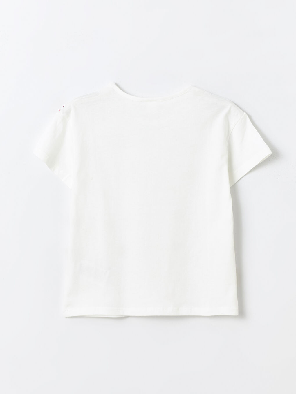 LCW Kids Crew Neck Short Sleeve Printed Baby Girls' T-Shirt -S4GU32Z1-R9J