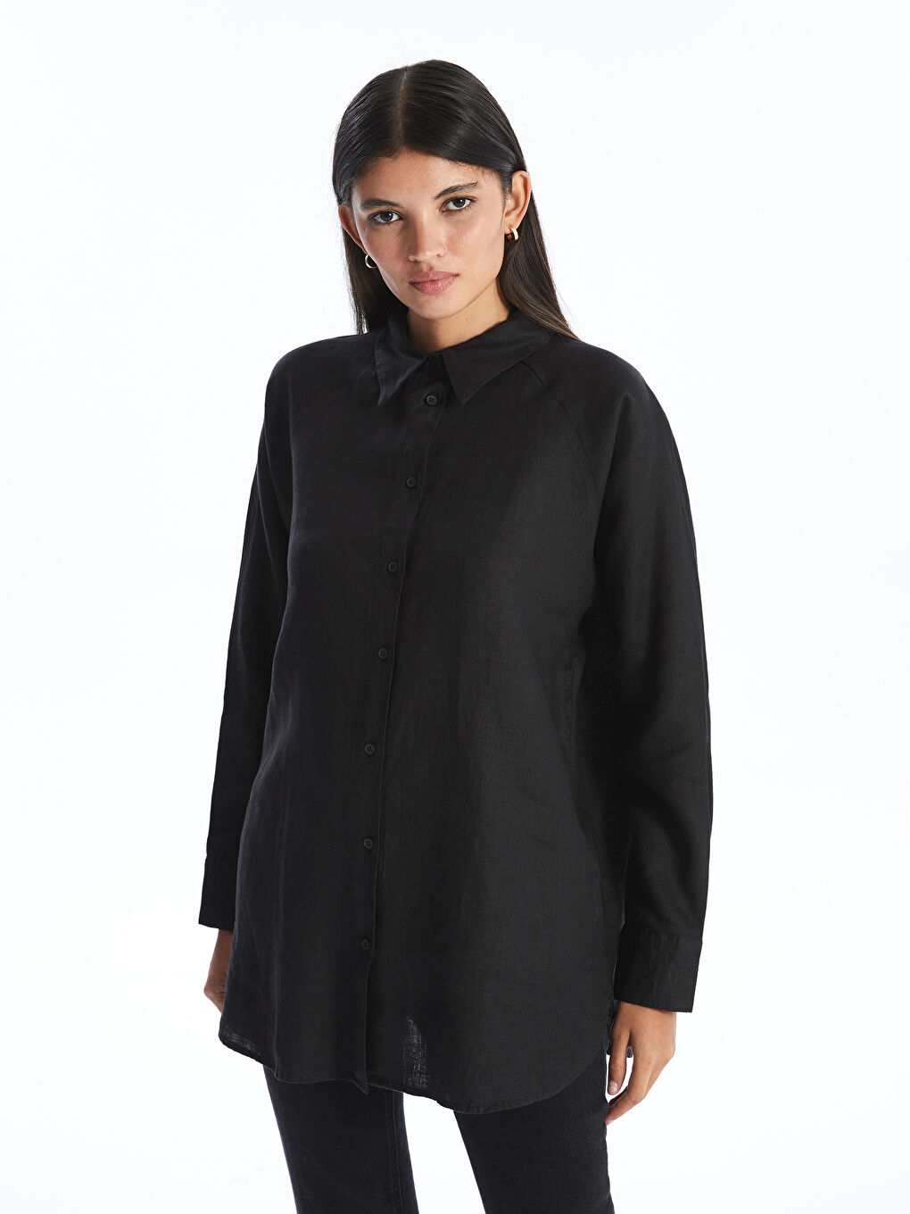 قميص اسود نساء-1