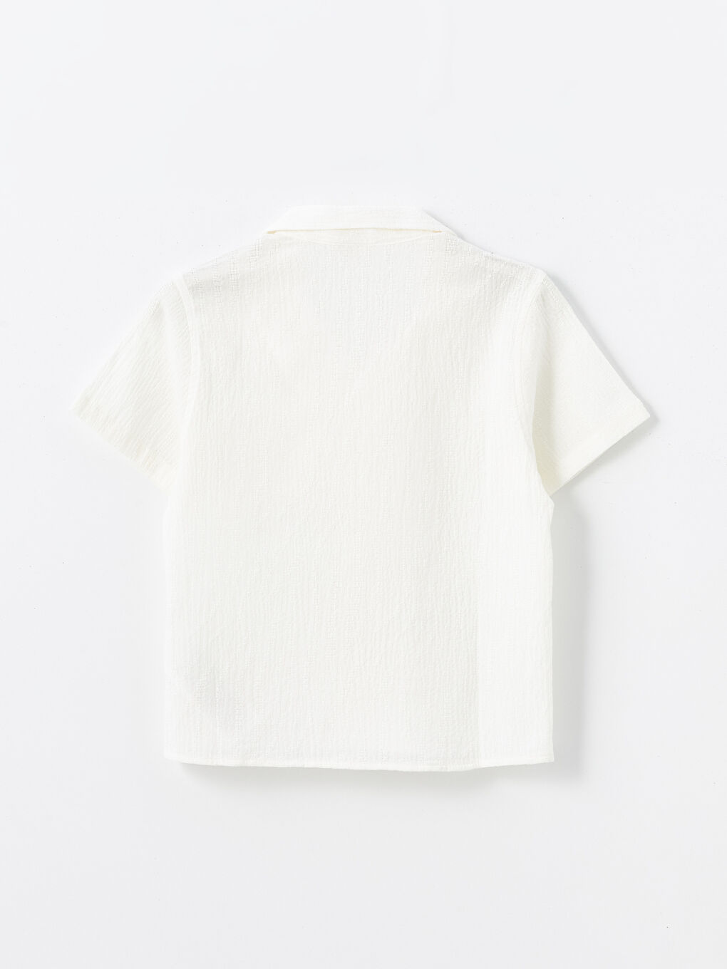 Resort Collar Short Sleeve Basic Baby Boy Shirt -S4GV72Z1-FFB