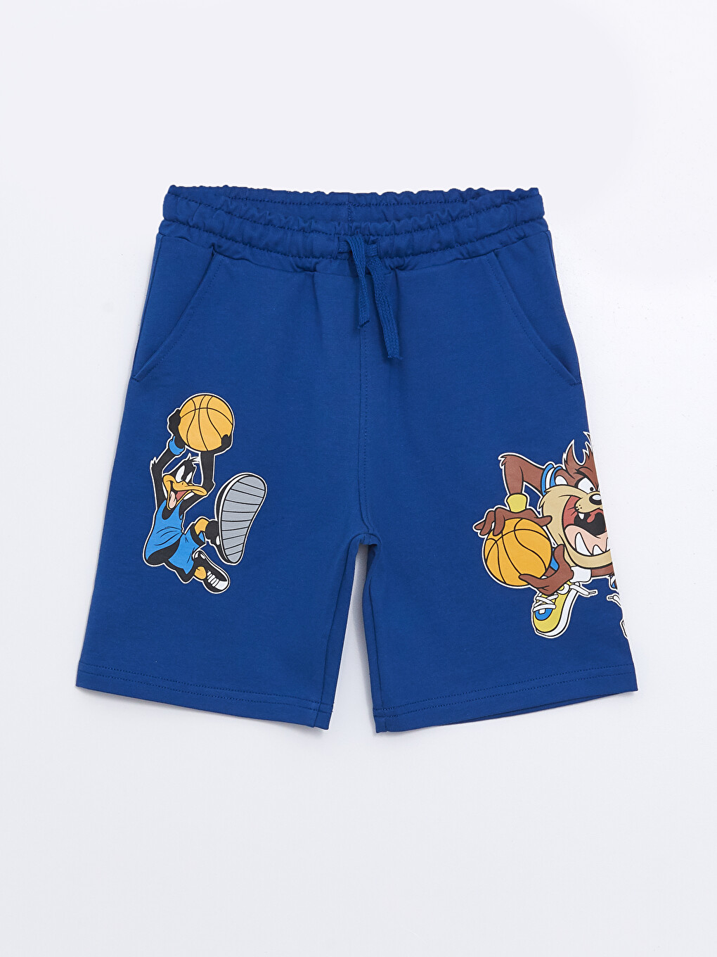 LCW Kids Elastic Waist Daffy Duck Printed Boys' Shorts - S4GY03Z4